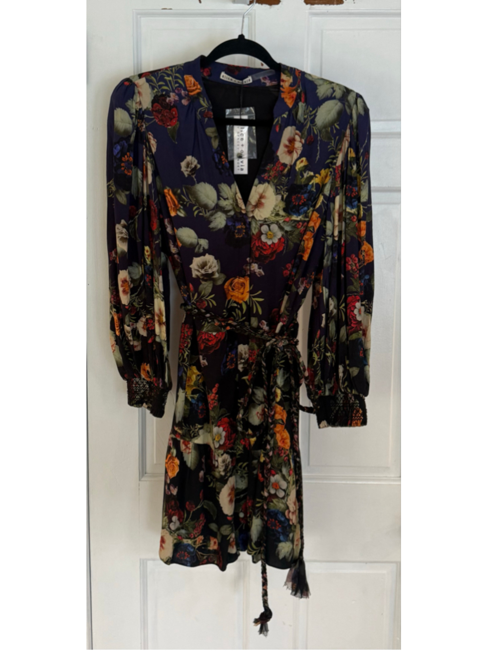 Alice + Olivia Antonette Magic Garden Gradient Mini Dress - Picture 6 of 7